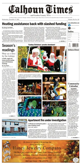 Cover of Calhoun Times