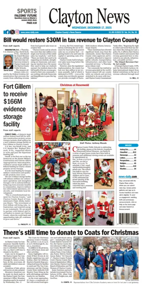 Cover of Clayton News