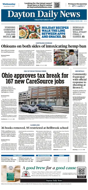 Cover of Dayton Daily News