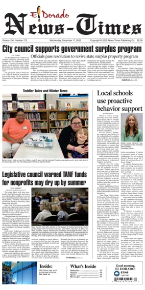 Cover of El Dorado News-Times