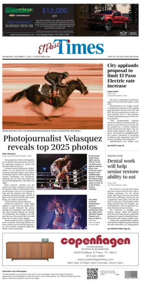 Cover of El Paso Times