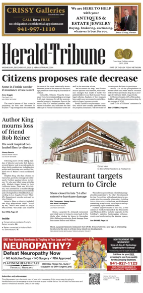 Cover of Herald-Tribune