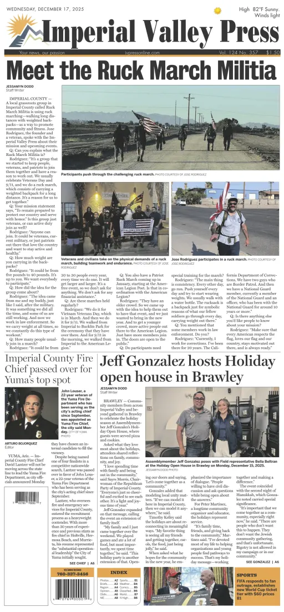 Cover of Imperial Valley Press