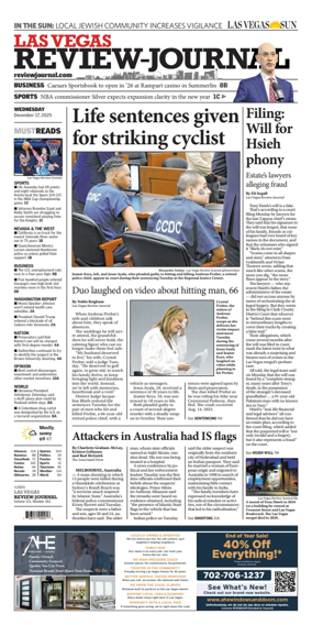 Cover of Las Vegas Review-Journal