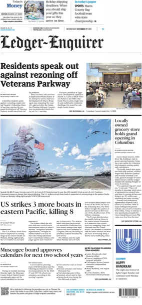 Cover of Ledger-Enquirer