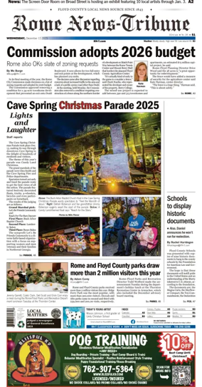 Cover of Rome News-Tribune