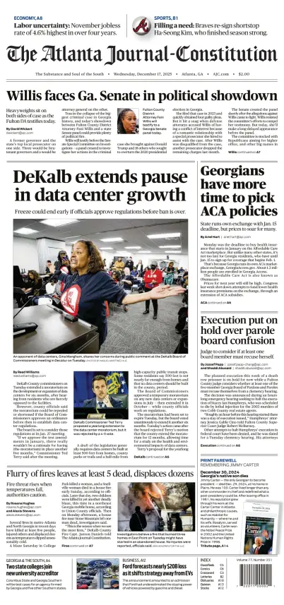 Cover of The Atlanta Journal-Constitution