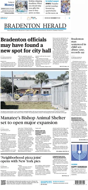 Cover of The Bradenton Herald