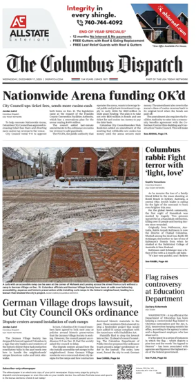 Cover of The Columbus Dispatch