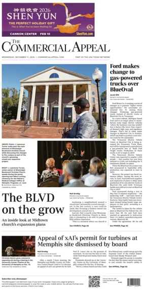 Cover of The Commercial Appeal