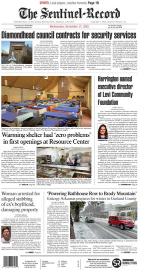 Cover of The Sentinel-Record