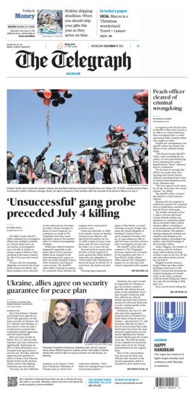 Cover of The Telegraph (Macon)