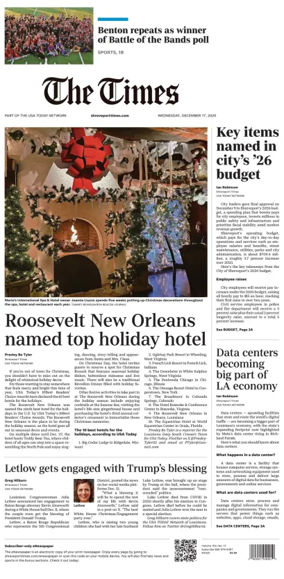 Cover of The Times (Shreveport)