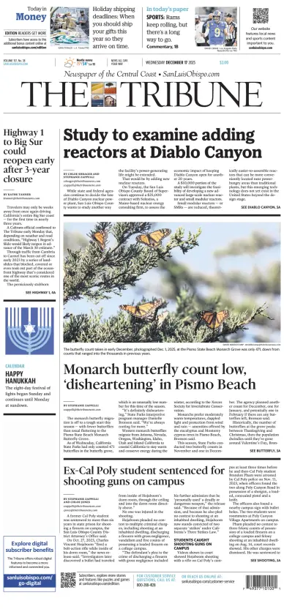 Cover of The Tribune (SLO)