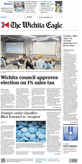 Cover of The Wichita Eagle