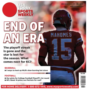 Cover of USA TODAY Sports Weekly