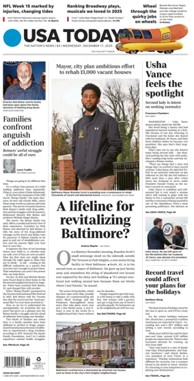 Cover of USA TODAY US Edition