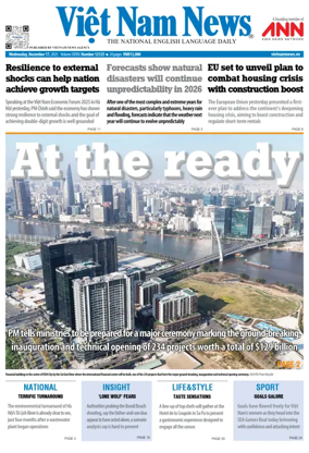 Cover of Viet Nam News