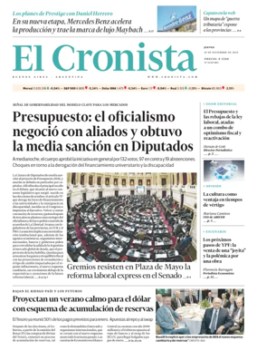 Cover of El Cronista comercial