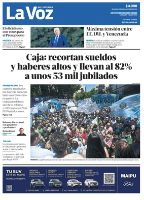 Cover of La Voz del Interior