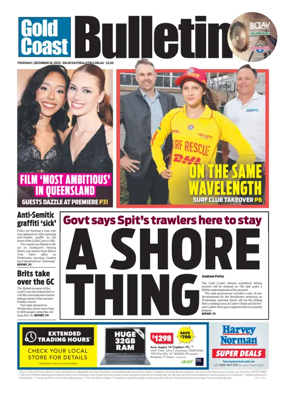 Cover of The Gold Coast Bulletin