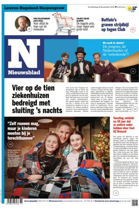 Cover of Het Nieuwsblad