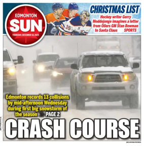 Cover of Edmonton Sun