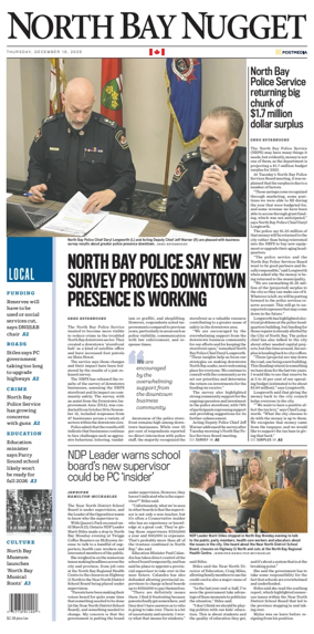 Cover of North Bay Nugget