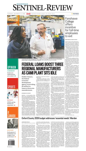 Cover of Sentinel-Review (Woodstock)