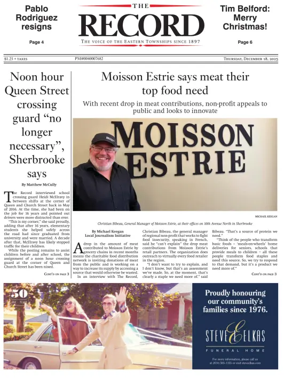 Cover of Sherbrooke Record