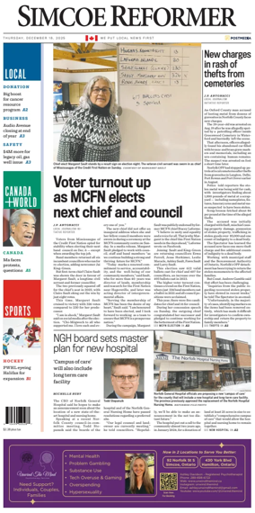 Cover of Simcoe Reformer