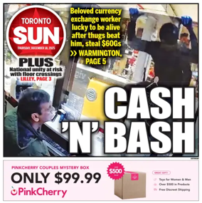 Cover of Toronto Sun