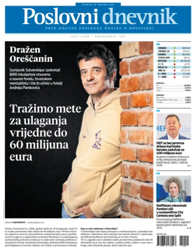 Cover of Poslovni Dnevnik