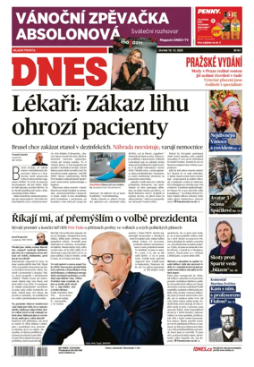 Cover of Dnes Prague Edition