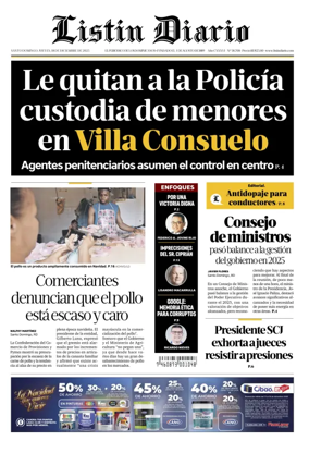 Cover of Listin Diario