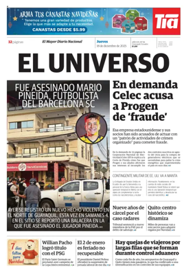 Cover of El Universo