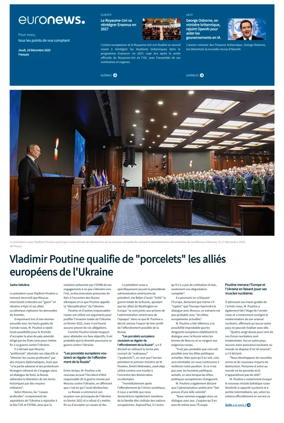 Cover of EuroNews (French Edition)