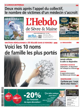 Cover of L'Hebdo de Sevre et Maine