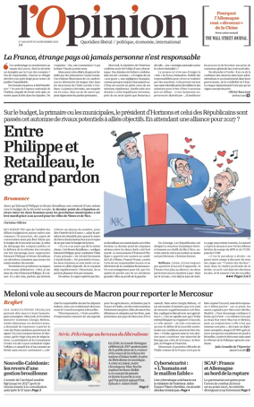 Cover of L'Opinion