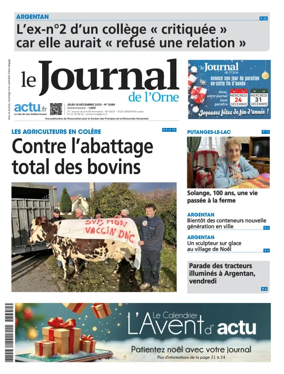 Cover of Le Journal de l'Orne