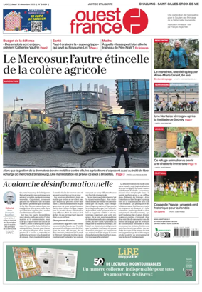 Cover of Ouest France (Challans / Saint-Gilles-Croix-de-Vie)