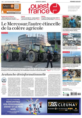 Cover of Ouest-France (Rennes Sud-Est)