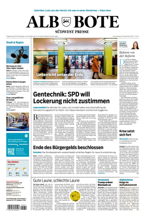 Cover of Alb Bote (Münsingen)