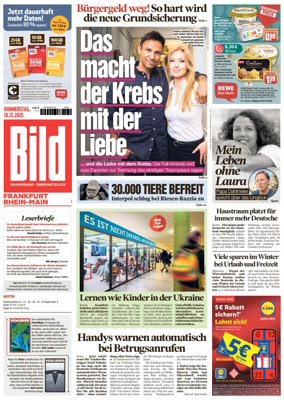 Cover of BILD Frankfurt