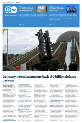 Cover of Deutsche Welle (English edition)