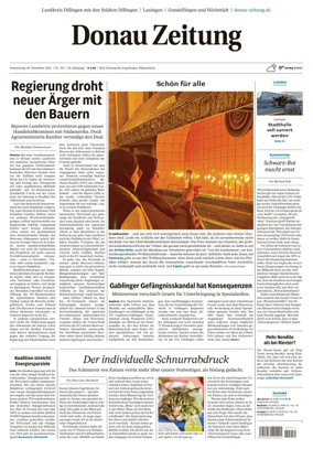 Cover of Donau Zeitung