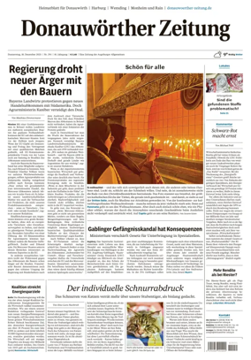 Cover of Donauwoerther Zeitung