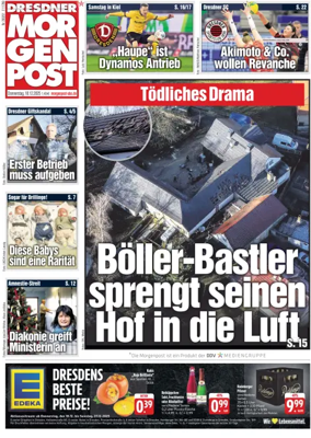 Cover of Dresdner Morgenpost