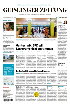 Cover of Geislinger Zeitung