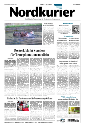 Cover of Müritz-Zeitung
